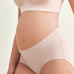 YIYI Mutande Premaman Senza Cuciture a Vita Alta Elasticizzate, Modellanti, Traspiranti, Sottili e Antiscivolo - Product Image 4