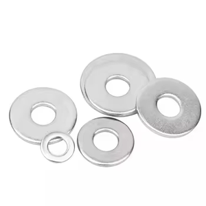 Flat Metal Round Spacer M5 Plain Stainless Steel Plain Flat <b>Washers</b> - Product Image 2