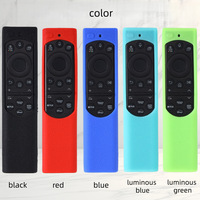 Compatible avec Samsung SAMSUNG BN59-01385A 1388E, étui de protection en silicone pour télécommande vocale, luminescent dans le noir