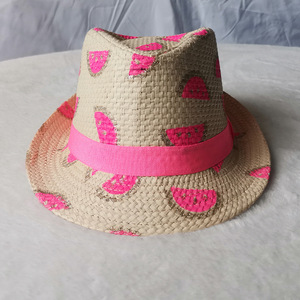 Bán buôn kỳ nghỉ mềm mũ rơm unisex mùa hè Panama rơm Fedora Mũ ngắn vành bãi biển Sun cap cổ điển Panama <span class=keywords><strong>Hat</strong></span> - Product Image 2