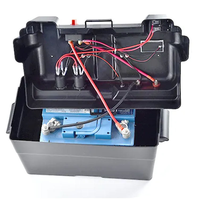 Boîte d'alimentation 12V 4x4 avec prise de charge USB portable pour camping-car, caravane, camion, tout-terrain