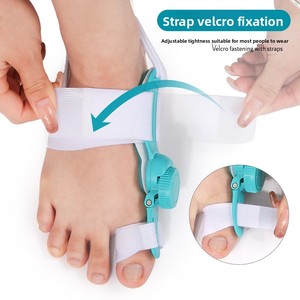 <span class=keywords><strong>Corrector</strong></span> de Juanetes Ajustable con Perilla, Ortesis de Material ABS para Adultos, Separador de Dedos para Juanetes y Dedos Superpuestos - Product Image 2