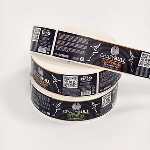 Etiquetas Metálicas Plateadas Personalizadas a Todo Color, Impresión de Información Nutricional, Pegatinas para Productos de Salud de Exportación a Hong Kong - Product Image 6