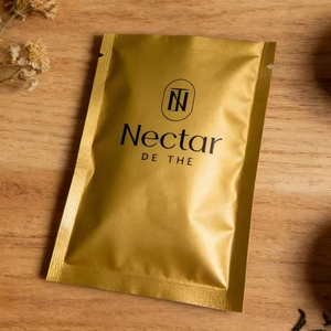 Custom 3 Side Sealed <b>Bag</b> <b>Food</b> Packaging Aluminum Pouch Tea Packaging Sachet - Product Image 2