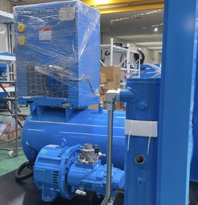 Compresor de Aire de Tornillo 4 en 1 <span class=keywords><strong>YTV</strong></span> de 15kW 20hp con Secador, Tanque, Filtro y Motor Refrigerado por Aire 380V para Industria Textil, Automotriz y Alimentaria - Product Image 3