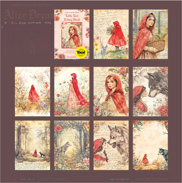 D The Adventures of Little Red Riding Hood