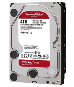 Disque dur 4 To <span class=keywords><strong>Red</strong></span> <span class=keywords><strong>Plus</strong></span> <span class=keywords><strong>NAS</strong></span> WD40EFPX 7200rpm Classe SATA 6 Gb/s Cache 256MB Disque dur interne 3.5 pouces pour application serveur - Product Image 3