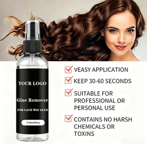 <span class=keywords><strong>Spray</strong></span> Dissolvant Rapide pour <span class=keywords><strong>Colle</strong></span> de Perruques, Dissolvant d'Adhésif Capillaire pour Lace Frontal et Toupet, Marque Privée Professionnelle - Product Image 5