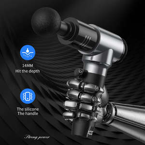 El masaj tabancası LED dokunmatik ekran derin doku perküsyon titreşim kas gevşeme hızlı şarj edilebilir vücut terapi cihazı - Product Image 5