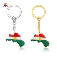 Produits de la série Drapeau du Kurdistan personnalisés NUOXIN, t-shirt, chapeau, sac, collier personnalisés du Kurdistan pour le match de football 2026