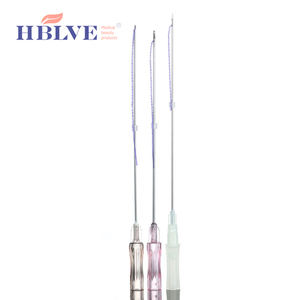 Canula Çivili Kavisli Kaldırma İğnesi 21g 90mm 3D 4D <span class=keywords><strong>6D</strong></span> <span class=keywords><strong>PDO</strong></span> Kaldırma İplikleri - Product Image 2