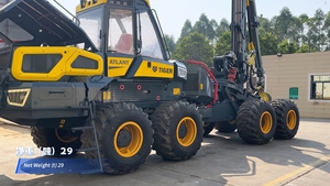 เครื่องตัดไม้ XUVOL OEM/ODM แบบใช้ยาง รถเก็บเกี่ยวป่าไม้ เครื่องจักรป่าไม้ เครื่องเก็บเกี่ยวแบบมีล้อ 600 แรงม้า เครื่องเก็บเกี่ยวไม้ - Product Image 5