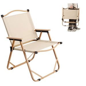 Chaise de camping pliable personnalisée de haute qualité, légère et portable, avec logo personnalisé, en métal, pour pique-niques en plein air - Product Image 2