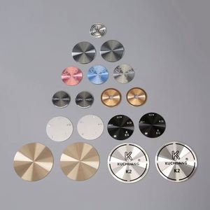 Anodized CD Grain Aluminum Buttons High Bright Metal <b>Switch</b> Knobs for bluetooth Earphones <b>Speaker</b> Temperature Control - Product Image 1