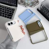 Étui en silicone liquide pliable de qualité supérieure pour iPhone Duo, protection d'écran en verre trempé d'origine, coque magnétique pour iPhone 18 Fold