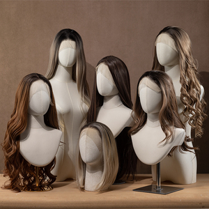 Présentoir de Vêtements Réglable en Métal, Mannequin en Mousse Tendance, Matériau Plastique Élégant pour Vêtements et Écharpes, Pratique - Product Image 5