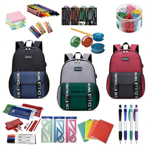 Ensemble <span class=keywords><strong>de</strong></span> papeterie personnalisé, ensemble <span class=keywords><strong>de</strong></span> papeterie <span class=keywords><strong>de</strong></span> couleur unie <span class=keywords><strong>de</strong></span> style dessin animé, ensemble <span class=keywords><strong>de</strong></span> papeterie écologique, cadeau, usine professionnelle - Product Image 1