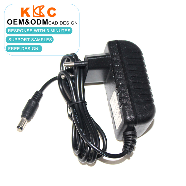 22Awg PCB Battery Charger 1A 2A CCTV DC 5521mm 9V/12V/24V Adaptor with 3A Output Current EU Power Supply