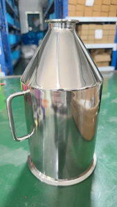 2*8 Zoll Edelstahl Tri Clamp Ferrule End Sanitär rohr Fitting Spulen rohr mit Flansch - Product Image 3