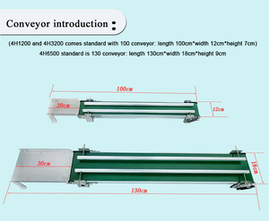 UPK-4H1200/3200/6500 tự động 4 đầu nước ép trái cây thiết yếu chai nhỏ Máy làm đầy chất lỏng băng tải máy Phụ - Product Image 4