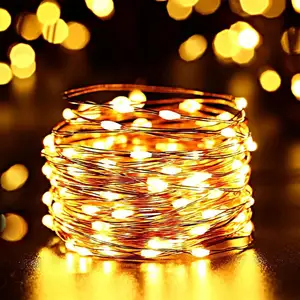 17M 150 LED Christmas Lighting Outdoor Weatherproof Copper Wire 8 Modes Solar String Lights For Christmas Garden Terrace