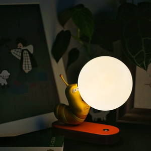Funny Bugs Children's Room Night Light Admite una pulsación larga para abrir <span class=keywords><strong>el</strong></span> modo <span class=keywords><strong>de</strong></span> atenuación infinita - Product Image 2