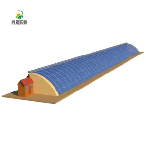 High Tunnel Agricultural Greenhouse For Tomato Winter Warm Solar Greenhouse For Cold Weather