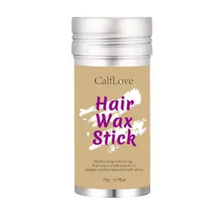 Private Label Refreshing Shaping Gel Feel Finishing Stick Make Your Broken Hair Shiny Hair Finishing Stick Hair Wax Stick