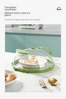 Couverture de micro-ondes de résistance aux hautes températures pour la nourriture en plastique alimentaire couvre la couverture de nourriture de plaque