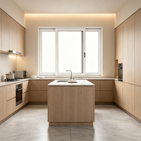 Fenêtres coulissantes modernes pour cuisine, en PVC, horizontales, avec moustiquaire magnétique en acier inoxydable, anti-poussière, double, pour hôtel et appartement