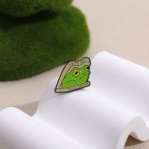 Let's Get This Bread-pines esmaltados, broches personalizados <span class=keywords><strong>de</strong></span> dibujos animados <span class=keywords><strong>de</strong></span> rana, insignias <span class=keywords><strong>de</strong></span> solapa <span class=keywords><strong>de</strong></span> Froggy divertidas <span class=keywords><strong>de</strong></span> Metal, regalo <span class=keywords><strong>de</strong></span> joyería para niños y amigos - Product Image 2