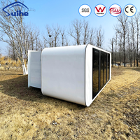Maisonnette préfabriquée en acier pour jardin, bureau, atelier, installation rapide, design moderne