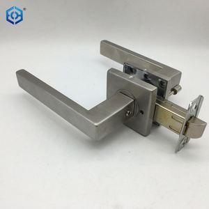 ตัวล็อคประตูแบบปุ่มกดเพื่อความเป็นส่วนตัวทรงสี่เหลี่ยมสำหรับประตูภายในและภายนอก - Product Image 2