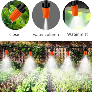 Kit d'irrigation par brumisation 5M-20M, système d'arrosage automatique pour plantes de jardin avec tuyau PE 4/7 et connecteur - Product Image 5