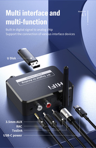 <span class=keywords><strong>Convertisseur</strong></span> <span class=keywords><strong>audio</strong></span> numérique-<span class=keywords><strong>analogique</strong></span> HIGI avec récepteur <span class=keywords><strong>Bluetooth</strong></span>, <span class=keywords><strong>convertisseur</strong></span> DAC, récepteur RCA, <span class=keywords><strong>convertisseur</strong></span>, amplificateur décodeur AUX 3,5 mm - Product Image 2