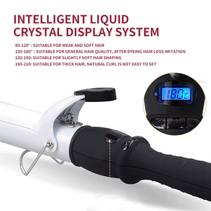 แปรงจัดแต่งทรง<span class=keywords><strong>ผม</strong></span>ไฟฟ้าสำหรับผู้หญิง <span class=keywords><strong>ราคา</strong></span>ขายส่ง พร้อมที่ม้วน<span class=keywords><strong>ผม</strong></span>และจอ LCD - Product Image 4