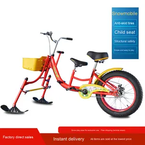 Motoneige de tourisme pour adultes et enfants, vélo sur glace et sur <span class=keywords><strong>neige</strong></span>, patinage, voiture, équipement de divertissement amusant pour les parents et les enfants - Product Image 5