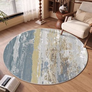 <span class=keywords><strong>Tappeto</strong></span> Circolare di Lusso Leggero per Soggiorno Divano Studio Ins Sedia da Toeletta <span class=keywords><strong>Tappeto</strong></span> <span class=keywords><strong>Rotondo</strong></span> per Comodino Camera da Letto - Product Image 5