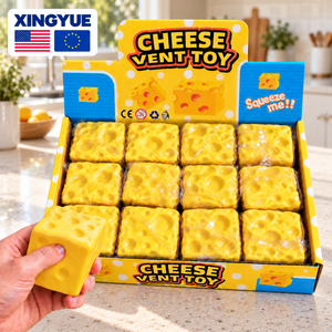 XINGYUE Anillos Magnéticos Squeeze Ltd, Accesorios para Adultos, Juguete Popper, Certificado Fama, Juguetes Antiestrés, Squishy de <span class=keywords><strong>Queso</strong></span> - Product Image 1