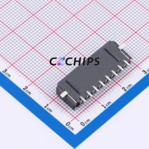 WT5557W-080R-0W Wire-to-Board Pin Header SMD,P=3mm,Horizontal Mount Connector 1x8P 3mm Horizontal Mount Micro-Fit (MX 3.0) - Product Image 2