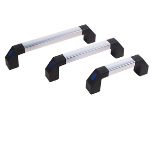 Aluminum Alloy Square Tube Pull Handle for <b>Drawer</b> Kitchen Dresser Bedroom-Contemporary Design Easy Installation - Product Image 6