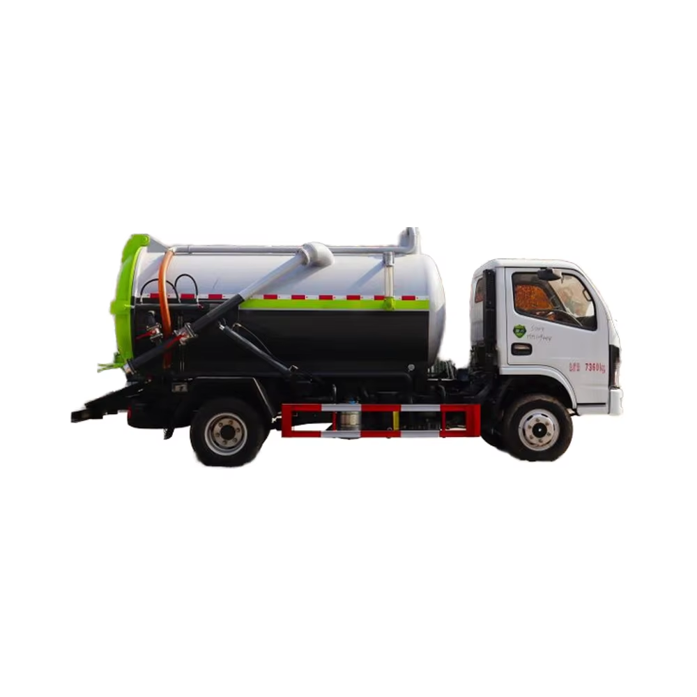 Новый вакуумный септик Dongfeng 4x2, 5000л