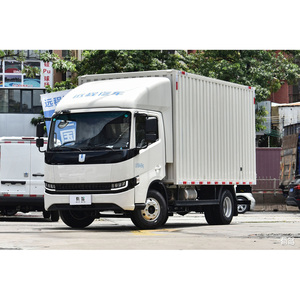 Camión de Carga Cerrado Eléctrico de 5 Toneladas de la Marca China de Nueva Energía Geely, con Puertas Laterales y Traseras - Product Image 1