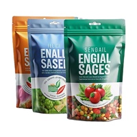 Recycle Eco PE EVOH CPP 1oz 2oz 4oz 8oz 12oz 16oz 1lb 5lb Plastic Freeze Dried Fruit Groente Kruiden Chocolade Verpakkingszak