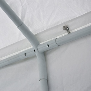 Abri de voiture et <span class=keywords><strong>garage</strong></span> en métal robuste pour extérieur 10' x 20' imperméable et résistant aux UV - Product Image 3