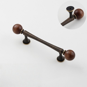 Phong cách Ý Óc Chó Mặt dây chuyền xử lý Antique Brass nhỏ kéo cho cửa tủ & Tủ quần áo thiết kế hiện đại cho nhà bếp & tủ quần áo sử dụng - Product Image 6