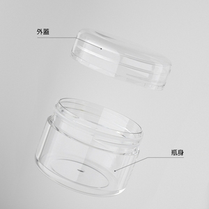 Tarro de crema para ojos de 20ml, tarro de PS para crema, tarro de almacenamiento de crema para ojos, tarro de muestra de belleza, tarro de plástico vacío con tapa de rosca, proveedor mayorista - Product Image 5