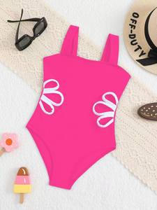 Maillot <span class=keywords><strong>de</strong></span> <span class=keywords><strong>bain</strong></span> pour enfants, maillot <span class=keywords><strong>de</strong></span> <span class=keywords><strong>bain</strong></span> une pièce pour enfants, plusieurs couleurs unies, découpe latérale, détail nœud, bretelles larges, maillot <span class=keywords><strong>de</strong></span> <span class=keywords><strong>bain</strong></span> d'été - Product Image 1