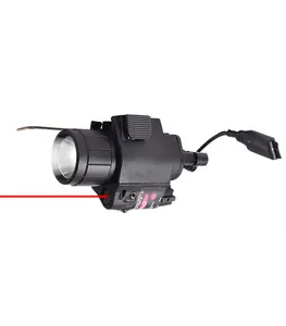 UniqueFire 20mm 532nm 650nm tactique intégré chasse point rouge viseur Laser avec lampe de poche pour arme d'auto-défense