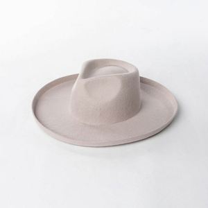 OEM Luxury Unisex Fedora <b>Hat</b> Custom Logo <b>Western</b> Wide Brim Cowboy Travel Party Custom Made <b>Hats</b> Wholesale - Product Image 4